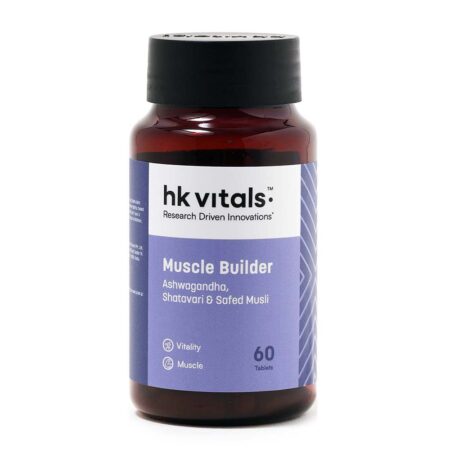 Muscle Builder with Ashwagandha Shatavari & Safed Musli 60 tablet(s)